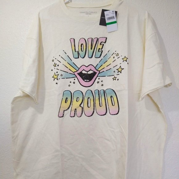Grayson Threads Tops - Love Proud Size Large Tee